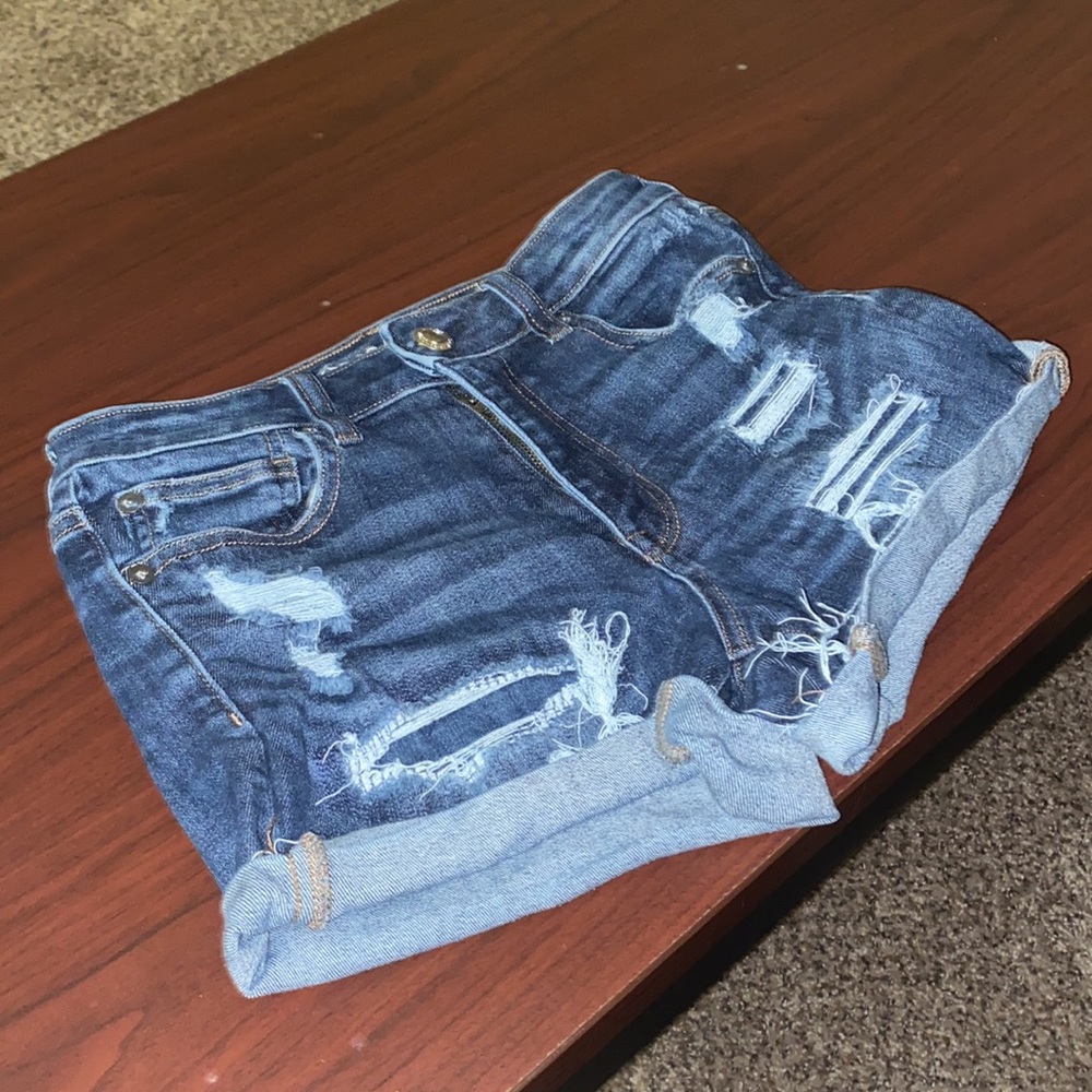 American eagle hi rise shortie